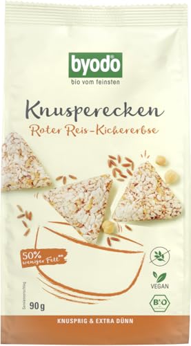 Knusperecken Roter Reis-Kichererbse, 90 g von Byodo