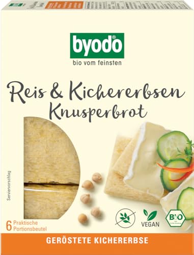 Byodo Bio Reis und Kichererbsen Knusperbrot (1 x 120 gr) von Byodo