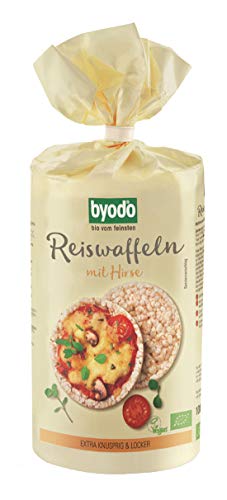 Byodo Bio Reiswaffeln mit Hirse (2 x 100 gr) von Byodo