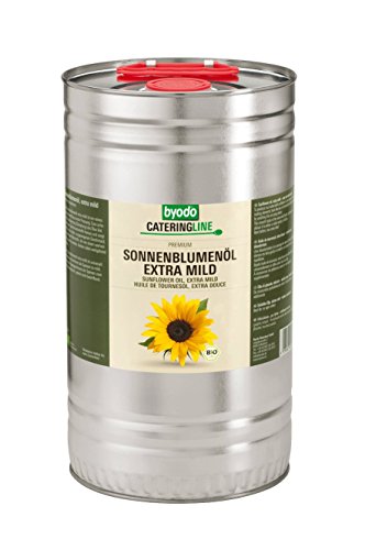 Byodo Extra Mildes Sonnenblumenöl, 1er Pack (1 x 5 l Dose) - Bio von Byodo