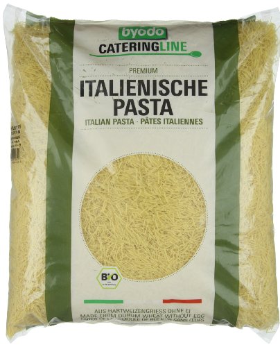 Byodo Filini, Suppennudeln, Pasta Superiore, hell, 1er Pack (1 x 5 kg) - Bio von Byodo