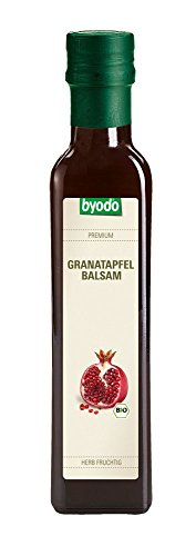 Granatapfel Balsamessig Bio 2er Pack - Byodo Granatapfelsauce, 500ml Essig aus biologischem Anbau, ideal für Salatdressing und Marinaden von Byodo