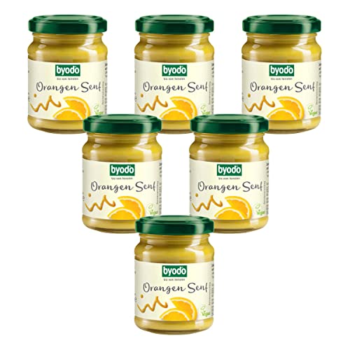Byodo Bio Orangen Senf (6 x 125 ml) von Byodo