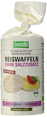 Byodo Reiswaffeln ohne Salzzusatz 1er Pack (1 x 100 g Packung) - Bio von Byodo