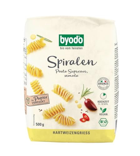 Byodo Spiralen hell (1 x 500 g Packung) - Bio von Byodo