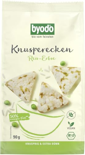 Knusperecken Reis-Erbse, 90 g von Byodo