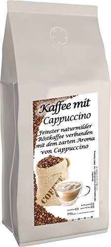 C&T Aromakaffee - Aromatisierter Kaffee Gemahlen - Cappuccino 200 g - Privatrösterei Spitzenkaffee Flavoured Coffee von C&T