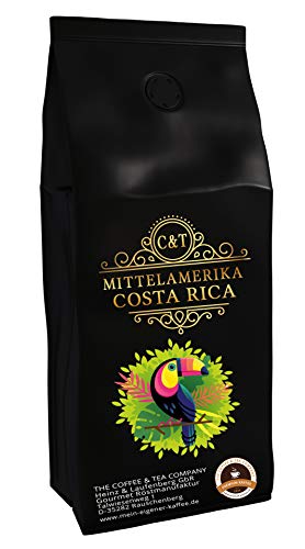 C&T Kaffee aus Costa Rica 100% Arabica exzellenter Premium Kaffee aus Mittelamerika (Gemahlen, 200 g) von C&T