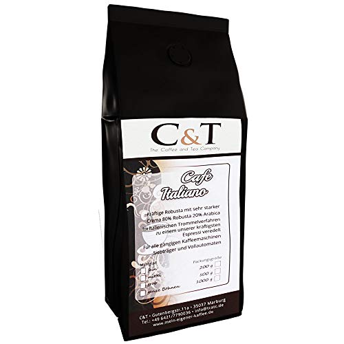 Espresso Cafe Italiano 200g (Gemahlen) von C&T