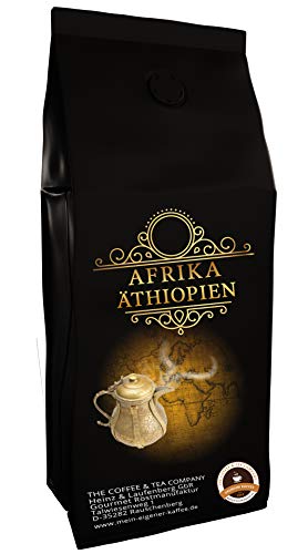 Kaffeespezialität Aus Afrika - Äthiopien - Kaffee Aus Dem Urspungsland Des Kaffee (Ganze Bohne,100 Gramm) - Länderkaffee - Spitzenkaffee - Säurearm - Schonend Und Frisch Geröstet von C&T