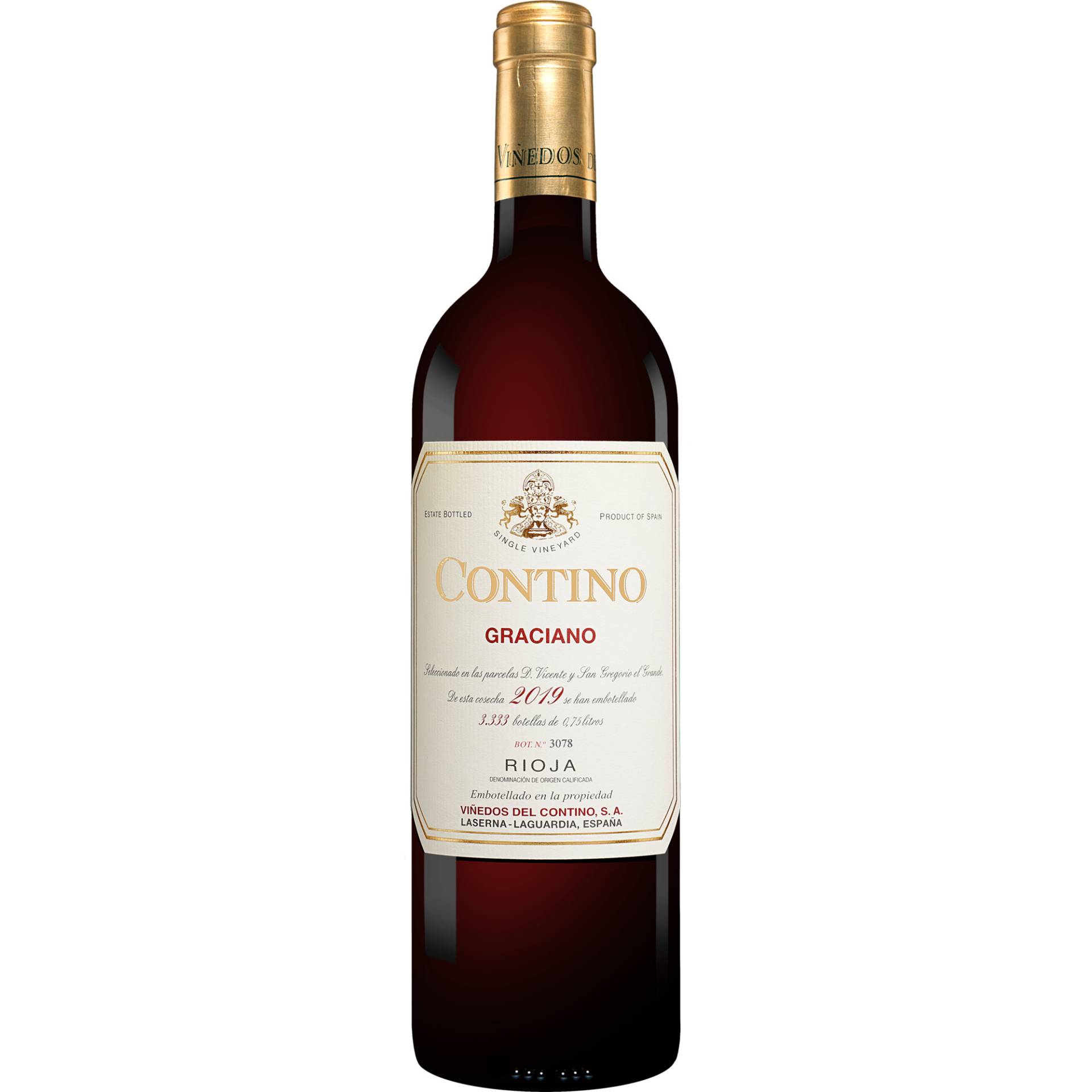 Contino Graciano 2019  0.75L 13.5% Vol. Rotwein Trocken aus Spanien von C.V.N.E. - Viñedos de Contino