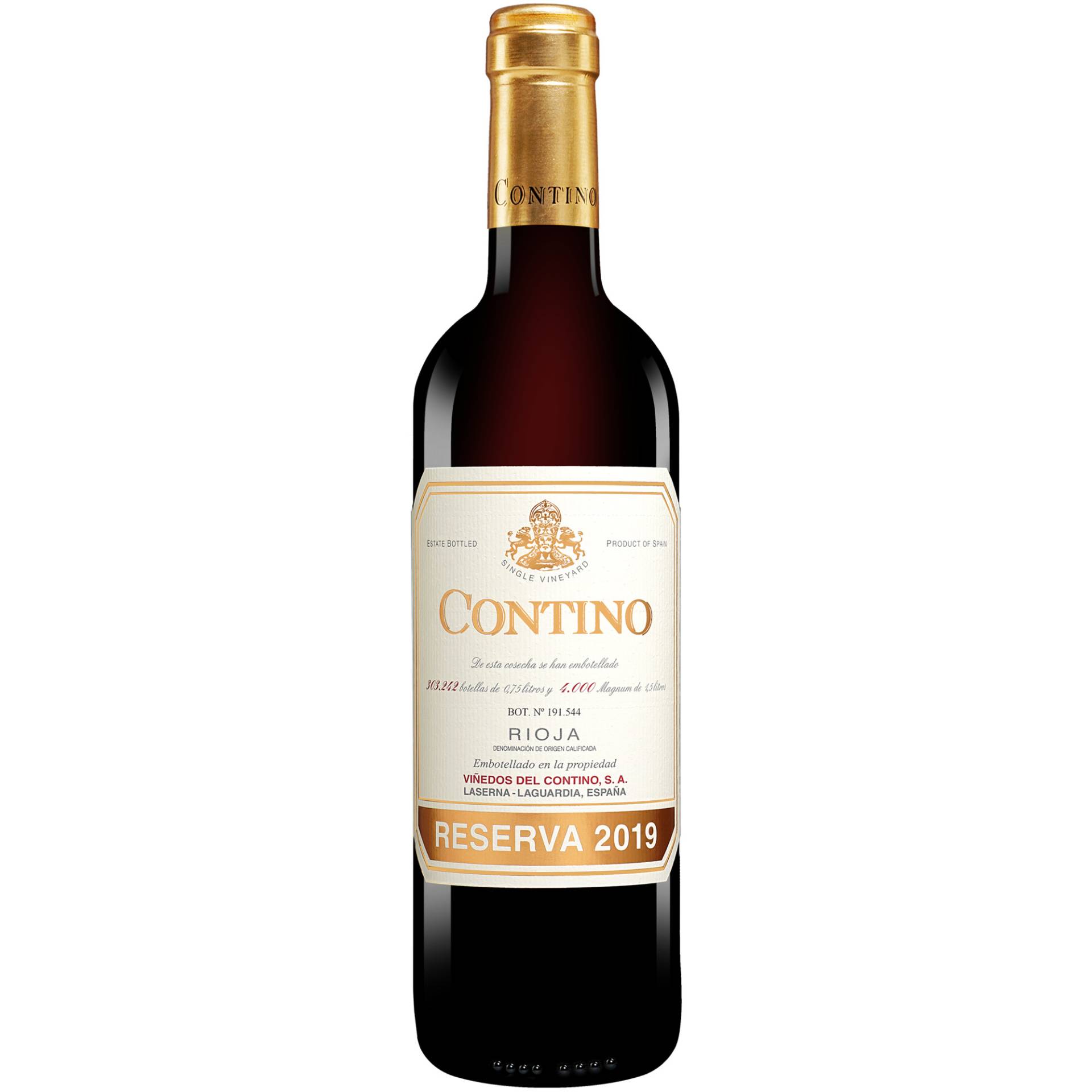 Contino  Reserva 2019  0.75L 14% Vol. Rotwein Trocken aus Spanien von C.V.N.E. - Viñedos de Contino