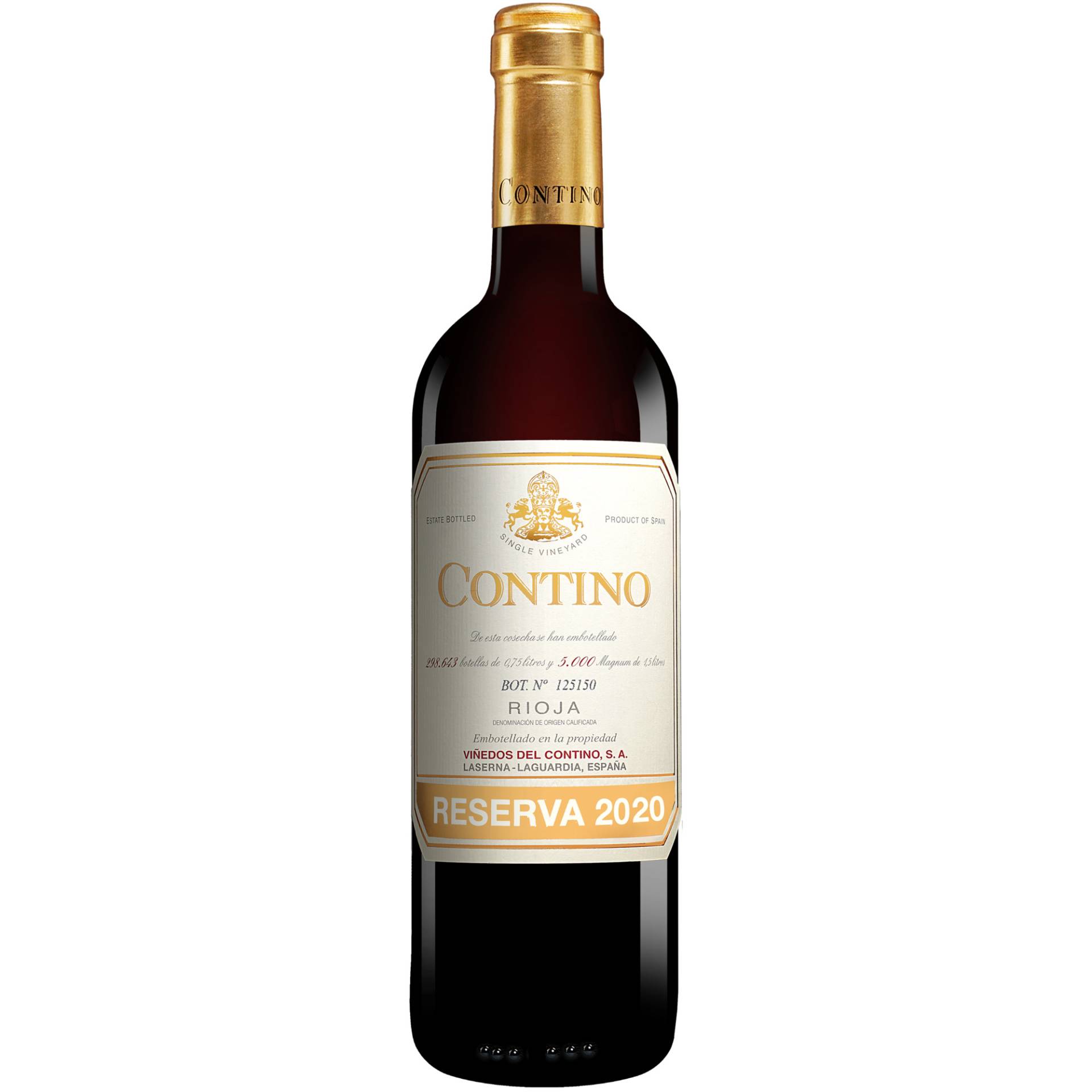 Contino  Reserva 2020  0.75L 14% Vol. Rotwein Trocken aus Spanien von C.V.N.E. - Viñedos de Contino