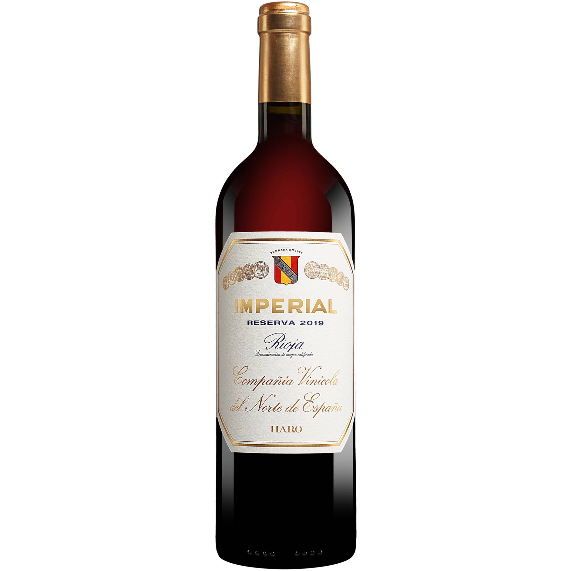 Cune Imperial Reserva 2019  0.75L 14% Vol. Rotwein Trocken aus Spanien von C.V.N.E.