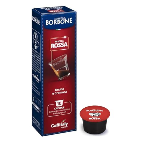 100 Kaffeekapseln Caffe Borbone Miscela Rossa Red kompatibel mit Caffitaly System - L'Emporio del caffè von CAFFÈ BORBONE