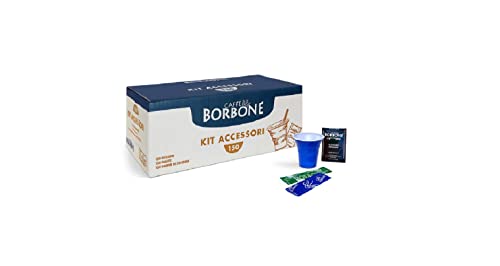 4 Zubehör-Sets von 150 Stück von CAFFÈ BORBONE