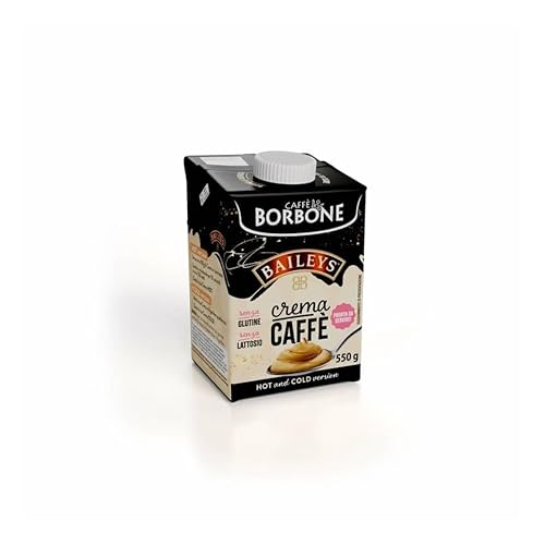 Caffè Borbone Baileys Kaffeecreme - Creme auf Milchbasis mit laktosefreiem, löslichem Kaffee, mit Baileys - laktose- und glutenfrei - 550-Gramm-Kartonpackung von CAFFÈ BORBONE