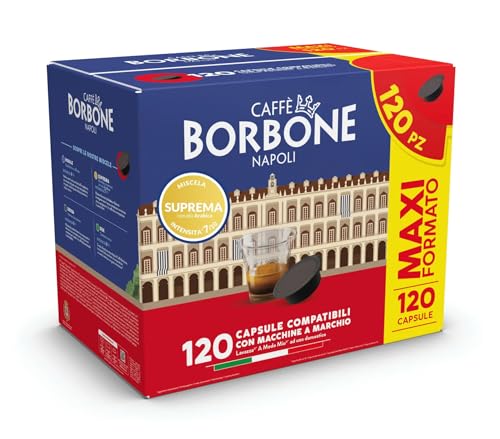 Caffe Borbone Confezione 120 Capsule Miscela Suprema Compatibile A Modo Mio von CAFFÈ BORBONE