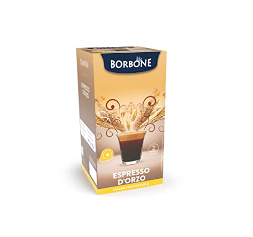 Caffè Borbone Gerstenkaffee, Malzkaffee - 72 Pads (4 Packungen mit 18 Stück) - Kompatibel mit ESE System Papier Pads 44 mm von CAFFÈ BORBONE