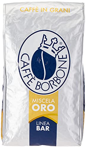 Caffè Borbone Kaffee Espresso ganze Bohne, 1er Pack (1 x 1 kg) von CAFFÈ BORBONE