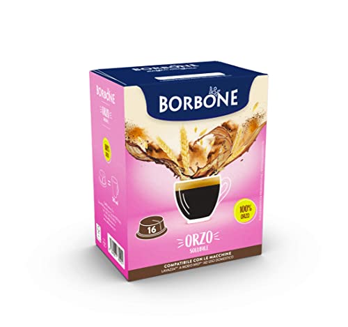 Caffè Borbone Malzkaffee - 96 Kapseln (6 Packungen mit 16 Stück) - Kompatibel mit Lavazza®* A Modo Mio®* Haushalts-Espressomaschinen von CAFFÈ BORBONE