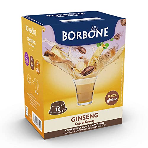 GINSENG CAFFÈ BORBONE - 16 A MODO MIO KOMPATIBLE KAPSELN 8.5g von CAFFÈ BORBONE