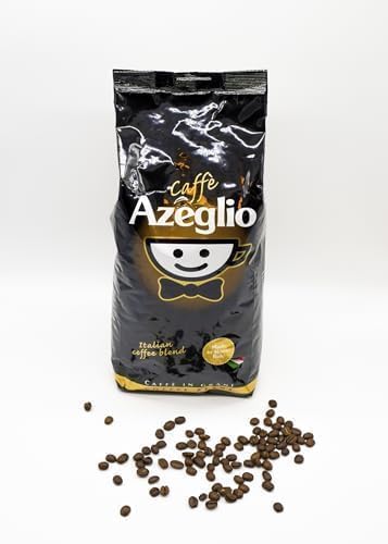 Azeglio Kaffee in 1 kg Päckchen handwerkliche Röstung italienische Qualität für einen intensiven und cremigen Espresso von Caffè Haiti Roma