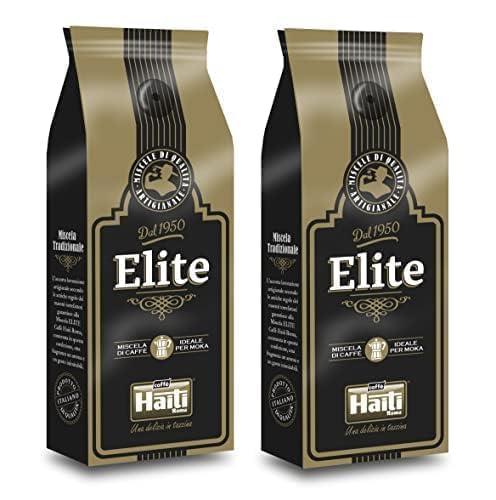 Caffè Haiti Roma Elite gemahlener Kaffee Packung mit Aromaschutzventil 2 x 250 g von Caffè Haiti Roma