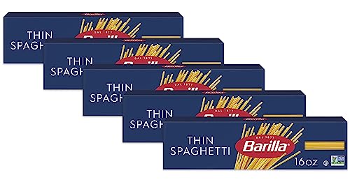 Barilla Thin Spaghetti – 473 ml (5 Stück) von CAIKEZI