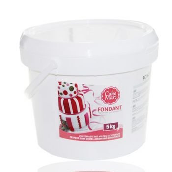 CAKE MART Fondant, Weiß, 5 kg von CAKE MART