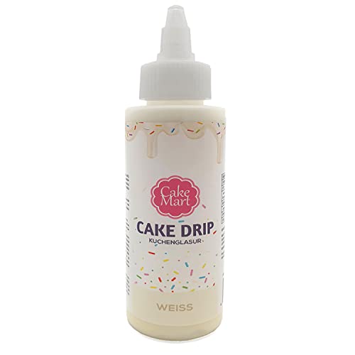 Cake Drip Glasur Weiß, 120 g von CAKE MART