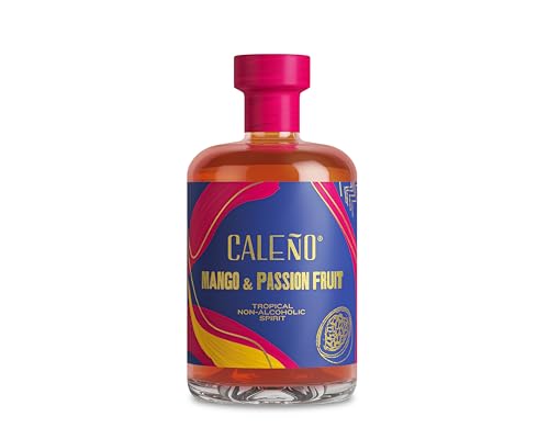 Caleño Mango & Passionsfrucht, alkoholfreie Spirituose, alkoholfreie Rumalternative mit tropischem Geschmack, kalorienarm und zuckerfrei, glutenfrei und vegan, 50 cl von CALEÑO