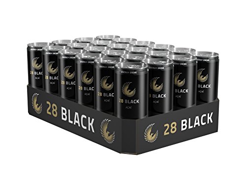 28 Black Energie Drink Acai (schwarz) 24 x 0,25 Liter von Grace nnvg