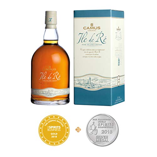 CAMUS Ile de Re Fine Island Cognac mit Geschenkverpackung - 40 Grad, 700ml von CAMUS