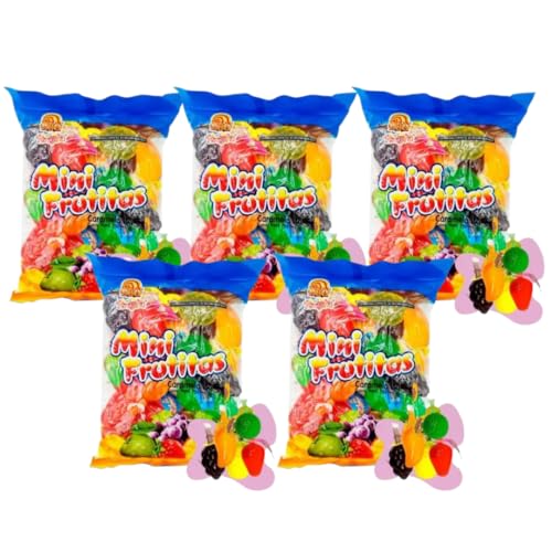 · CANDYBOX · Fruchtgummis Tinajita Jelly Fruits - Fruchtwasser Gefülltes Plastikobst – Tik Tok Challenge Candy - Jellies Fruit Pops - Halal - Geleefrucht - 3500 Gramm 5 Stück von · CANDYBOX ·