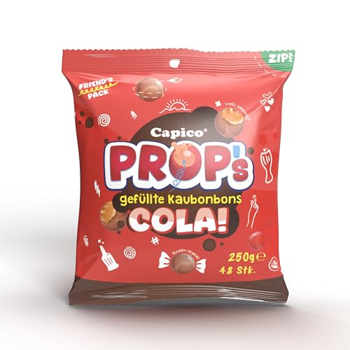 Capico Prop's Cola, gefüllte Kaubonbons (250g) von CAPICO