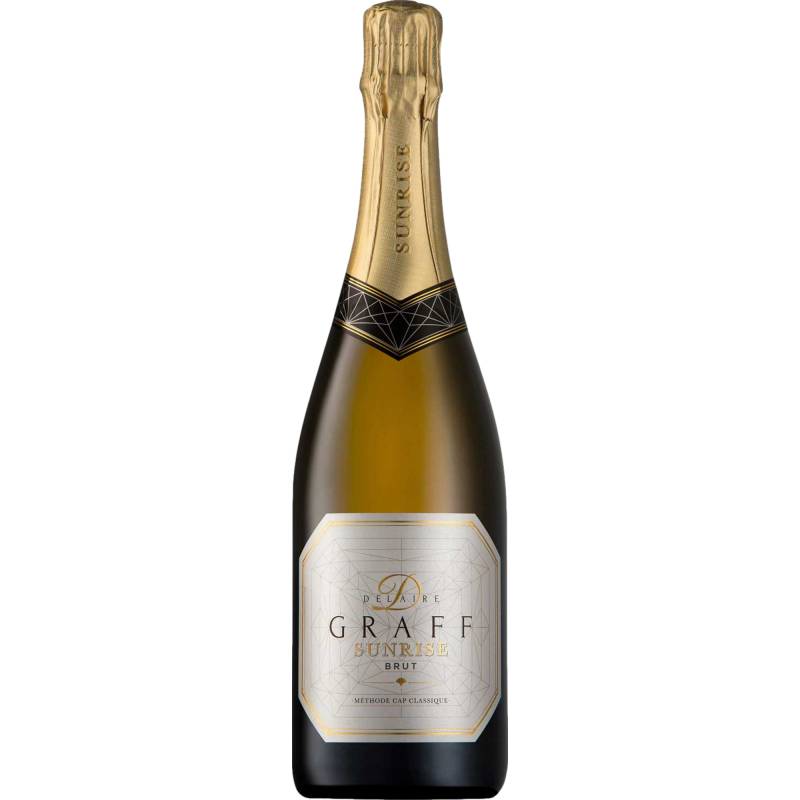 Delaire Graff Sunrise MCC, WO Coastal Region, Western Cape, Schaumwein von CAPREO GmbH- Gildeweg 10- 46562 Voerde- Deutschland / Delaire Graff, Helshoogte Rd 7602 Stellenbosch, Südafrika