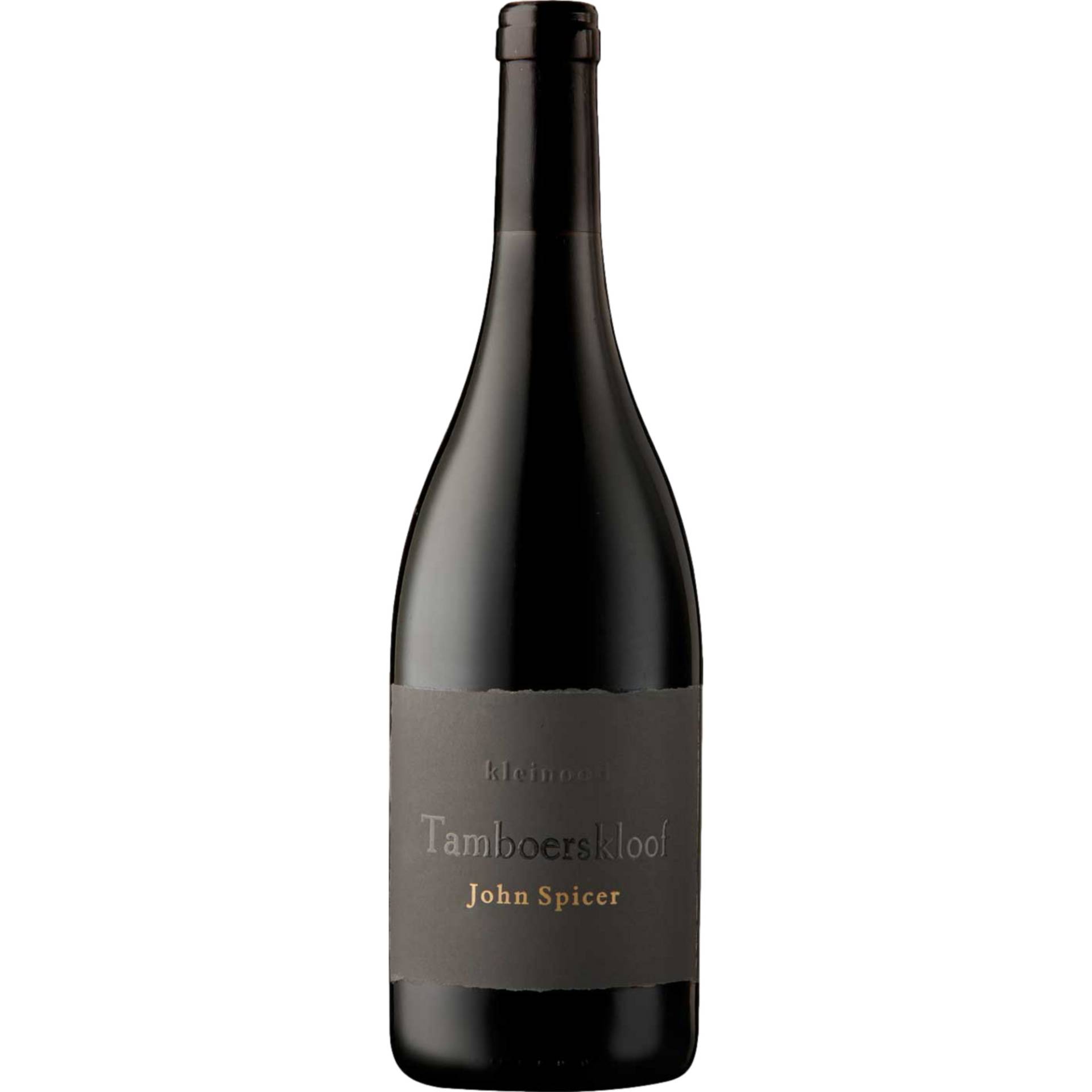 Kleinood Tamboerskloof John Spicer Syrah, WO Stellenbosch, Western Cape, 2016, Rotwein von CAPREO GmbH- Gildeweg 10- 46562 Voerde- Deutschland / Kleinood Wine Estate, Blaauwklippen Rd, 7600 Stellenbosch, Südafri