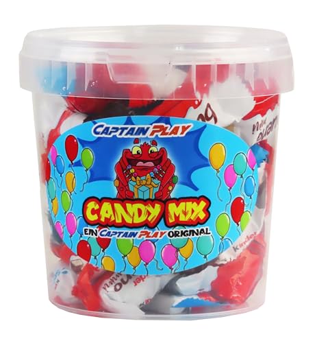 CAPTAIN PLAY Candy Mix Süßigkeiten Box, Schokolade Geschenk mit 315g Ferrero Kinder Spezialitäten, charmante Geschenkidee für jeden Anlass von CAPTAIN PLAY