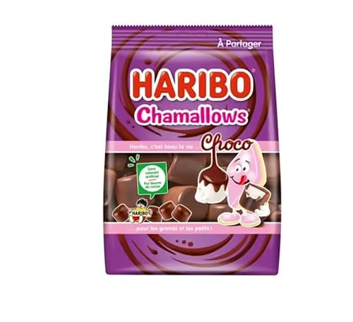Haribo Chamallows Choco Marshmallows Bonbons 160 g von CAROUF