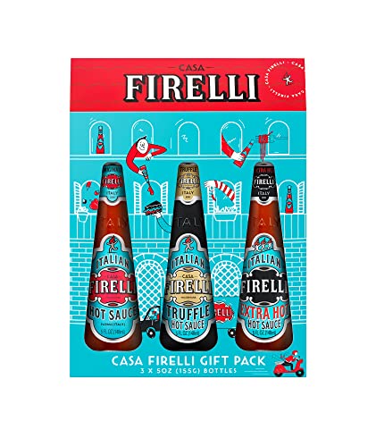 Casa Firelli Triple Geschenk-Pack 3x 148ml - Alle Sorten zum verschenken oder selber geniessen Originale, Extra Hot und Trüffel von CASA FIRELLI