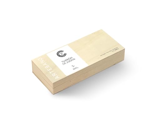 Castillo de Jijona Jijona Gourmet Nougat, 200 g, Gourmet-Nougat, ausgewählte Mandel, glutenfrei, hohe Qualität, 18 Monate Lebensdauer, hergestellt in Spanien (Jijona) von CASTILLO DE JIJONA