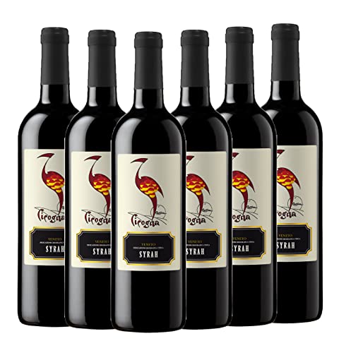 CAVAZZA CICOGNA SYRAH VENETIEN ROTWEIN [ 6 Flaschen x 750mℓ ] (2017) von CAVAZZA SS AGRICOLA