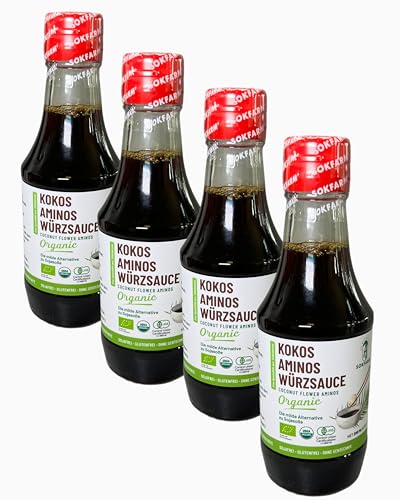 MOIN VIETNAM 1er Kokos-Aminos-Würzsoße - Organic, Vegan - Alternative zur Sojasauce - Glutenfrei, Sojafrei - Flasche 200ml von CAVUMI