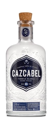 Cazcabel | Tequila Blanco | Aus blauen Weber-Agaven höchster Qualität | GOLD bei den Tequila & Mezcal Masters (2019), World Spirit Championships (2016) und Great Taste Awards (2014) | 0,7l | 38% von CAZCABEL