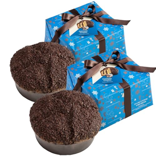 2 Stück Panettone Handgefertigte Cremino CG Schokolade Gourmet von CG CIOCCOLATO GOURMET ARTE ITALIANA