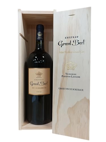 CHATEAU GRAND BERT MAGNUM Holzkiste - AOC Saint Emilion Grand Cru von CHATEAU GRAND BERT