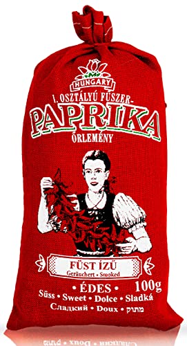 Ungarische Paprika Herkunft: Kalocsa, Ungarn (Süß & Geräuchert, 100g) von CHILI-TRADE Kft.