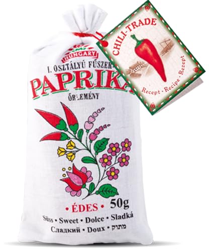 Ungarischer süßer Paprika, 50 g (Leinenbeutel 1) von CHILI-TRADE Kft.