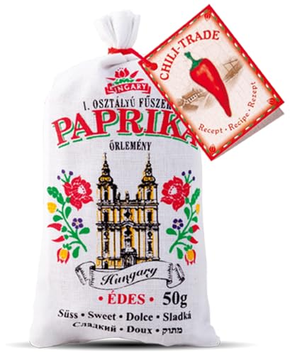 Ungarischer süßer Paprika, 50 g (Leinenbeutel 2) von CHILI-TRADE Kft.